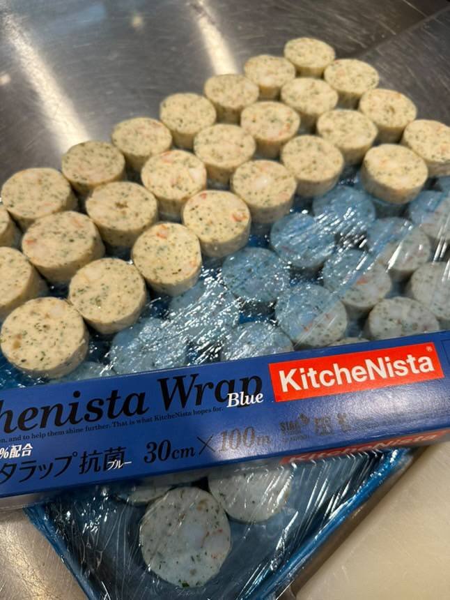 冷蔵庫で覚ましてからカット